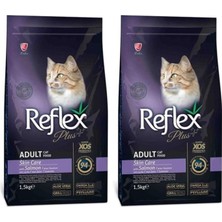 Plus Skin Care Deri ve Tüy Bakımı Somonlu Yetişkin Kedi Maması 1,5 kg (Paketleme Farklılık Gösterebilir) (2 Paketi)