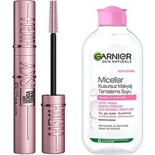 New York Lash Sensational Sky High Maskara + Garnier Skin Naturals Micellar Kusursuz Makyaj Temizleme Suyu (200 Ml)