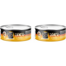 Döner Chicken, Sos Içinde Tavuk Etli Tam & Dengeli Yetişkin Kedi Maması 70 G (2 Paketi)