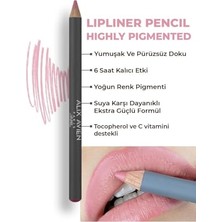 Uzun Süre Kalıcı Dağılma Yapmayan Nemlendirici Dudak Kalemi - Lipliner Kalem 10 Star Pink