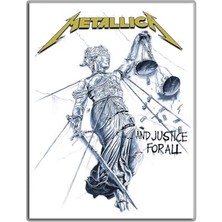 Ertürk Store Metallica And Justice For All Albüm Arma Sırt Peç Back Patch Yama