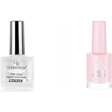 Gel Look Top Coat & Oje Seti