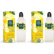 Ertürk Store Limon Kolonyasi 200 ml Silindir Pet Şişe 1 Paket (1 x 200 Ml) (2 Paketi)