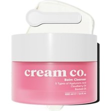 Yağ Bazlı Balm Yüz Makyaj Temizleyici, Aydınlatıcı Nemlendirici, Hyaluronik Asit, 100 ml