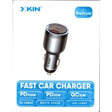 Xkin Xkın XK-CAR45 Ast Car Charger (Hızlı Araç Şarj Cihazı)
