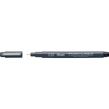 Pointliner S20P-03A, Fineliner, Siyah, Su Geçirmez ve Solmaz, 0,03 Mm, 1 Adet (Tekli Paket)