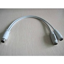 Ps2 Y Kablo Klavye Mouse Ps 2 Çatal Kablo Ps2 Ayırıcı Çoğaltıcı S