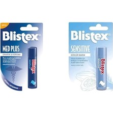 Medplus Stick Onarıcı ve Ferahlatıcı Dudak Bakım Kremi Spf 15 x Sensitive Besleyici ve Nemlendirici Dudak Bakım Kremi