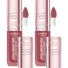 L'oreal Cosmetics Hyaluron Lip Tint - 635 Worth It Medium (2 Paketi)