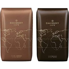 Davidoff Kahve Krem Çekirdek Kahve 500 G + Espresso Çekirdek Kahve 500 G