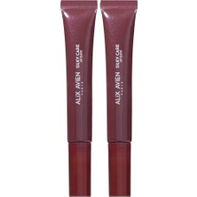 Dudak Parlatıcısı, Koruyucu, Dolgunlaştırıcı, Nemlendirici, Silky Care Lipgloss 310 Cherry Mauve (2 Paketi)