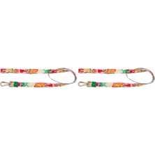 Design Köpek Gezdirme Kayışı – Geri Dönüştürülmüş, Kadifemsi Dokulu, Çift Kilitli Karabina Kanca, 360° Dönüşlü, Dayanıklı & Şık Tasarım, Beyaz, Small (2 Paketi)
