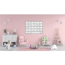 Ingilizce Alfabe Cetveli (Englısh Alphabet) 50X70 cm Karton 01