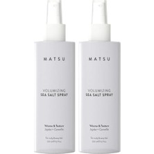 Volumizing, Deniz-Tuzu Hacim Bakım Spreyi, 200 ml (2 Paketi)