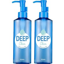 Gözenekleri Arındıran ve Kolay Durulanan Makyaj Temizleme Yağı Deep Clean Cleansing Oil 160 Mililitre (2 Paketi)