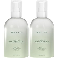 Marine Algae, Bariyer Koruma Makyaj ve Yüz Temizleme Yağı, 200 ml (2 Paketi)