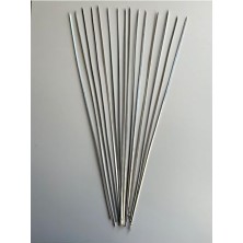 Mobilreyon 10 Adet Ciğer Şişi 60 Cm, Et Mangal Yassı Şiş (Uzunluk 60 Cm)