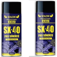 Pas Sökücü Sprey — Extra Güçlü Profesyonel 2 Adet Sx-40 200 Ml.