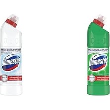 Yoğun Kıvamlı Çamaşır Suyu Kar Beyazı 750 ml ve Yoğun Kıvamlı Çamaşır Suyu Dağ Esintisi 750 ml