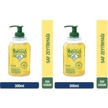 El Yıkama Jeli Saf Sabun ve Zeytinyağı ile (300 Ml) 2'li Set