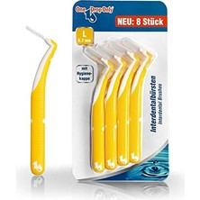 8'li Blister Diş Fırçası 0,7 mm (Beden L)/ara Diş Temizliği Için Interdental Fırça/diş Fırçaları Sayesinde Daha Iyi Ağız Hijyeni