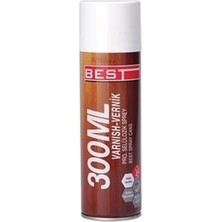 Selülozik Sprey Ahşap Metal Vernik 300 ml Ceviz Renk