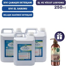 Turmepa Ev Temizlik Seti 6, El ve Vücut Losyonu Hediye