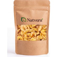 Natvera Şeker Ilaveli Kurutulmuş Muz Dilimleri 200 gr - Lezzetli Meyve Kurusu
