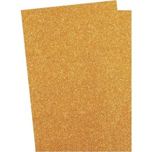 Altın Sarı Gold Simli Eva 50X70 cm 2 Adet Simli Eva Süngeri Okul Kreş Anasınıfı Elişi Etkinlikleri