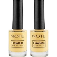 Marmara Avm Nail Flawless Oje 108 Yellow Zone, Sarı (2 Paketi)