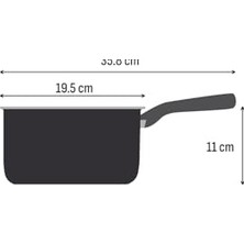 Tefal Harmony Okaliptus Sos Tavası - 18 cm