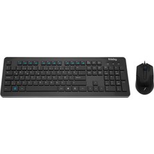 Frisby Frısby FK-158QU USB Q Tr mm Siyah Kablolu Klavye Mouse Set
