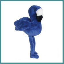 Bezos Uyku Arkadaşı Flamingo Peluş Mavi 58 cm Mac