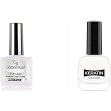 Marmara Avm Gel Look Top Coat & Oje Seti