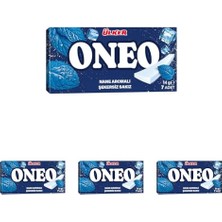 Marmara Avm Oneo Slims Yeşil Naneli Sakız, 14 G (4 Paketi)