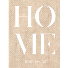 Marmara Avm Decorative Book: Woven Beige 'home Decor' Display Book - For Shelf Stacking, For Coffee Table, For Interior Design, 8.5" x 11" Thick Hardcover Decorative Faux Display Book; For Home Decor