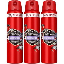 Marmara Avm Night Panther Erkek Sprey Vücut Deodorantı 150 ml 3'lü Set