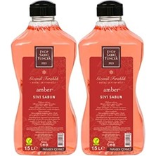Marmara Avm Zeytinyağlı Sıvı Sabun Amber 1500 ml x 2