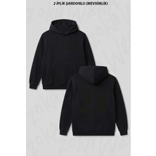 Zoka Wear Stiles Stilinski Dizi Teen Wolf Ön Arka Baskılı Kapüşonlu Sweatshirt