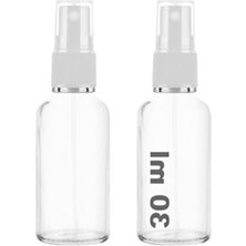 Odea Şeffaf Fısfıs Kolonya Dezenfektan 30 ml Cam Şişe 2 Adet