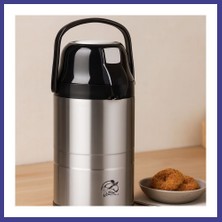 Bezos 304 Çelik 3.5l Pompa Musluklu Termos Mrl