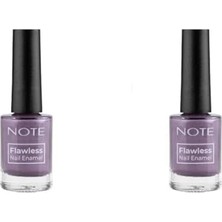 Kadıoğlu Ticaret Nail Flawless Oje 87 Mystic Purple -Mor (2 Paketi)