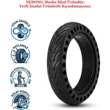 SkyWheel 8,5 Inc Elektrikli Scooter Patlamaz Delikli Dolgu Dış Lastik 8-1/2 (Ithal Ürün)