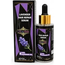 Kadıoğlu Ticaret Lavender Saç Onarım Serumu, Lavanta Yağı Ile, Kuru ve Yıpranmış Saçlar, Sakal ve Bıyık Için, 50 ml