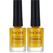 Kadıoğlu Ticaret Nail Flawless Oje 23 Summer Time, Sarı (2 Paketi)