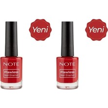Kadıoğlu Ticaret Nail Flawless Oje 32 Lovely, Kırmızı (2 Paketi)