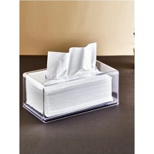 Kadıoğlu Ticaret Wlln Şeffaf Peçete Organizeri, Peçetelik, Organizer Kutu Kırılmaz 22 x 12 Turuncu Plastik Tr