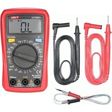 Devremarkt Unı-T UT33C+ Dijital Multimetre Mini Cep Tipi Sıcaklık Ölçümlü Ölçü Aleti Voltmetre Ampermetre