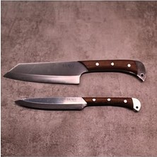 Kadıoğlu Ticaret Bıçak, Alaz: Kiritsuke Japon Şef Bıçağı ve Fileto & Doğrama Bıçağı Seti - El Yapımı Mutfak Şef Seti