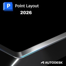 Autodesk Point Layout 2026 (Windows) - 1 Pc 2 Yıl Serial Kod + Product Key